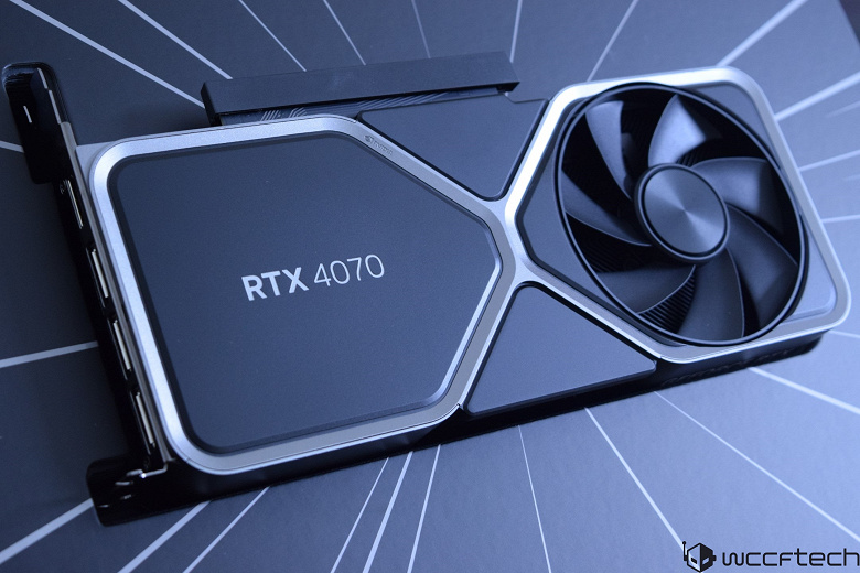 Снаружи GeForce RTX 4070, но сердце  от RTX 4080. Nvidia начала выпуск младших видеокарт на GPU AD103